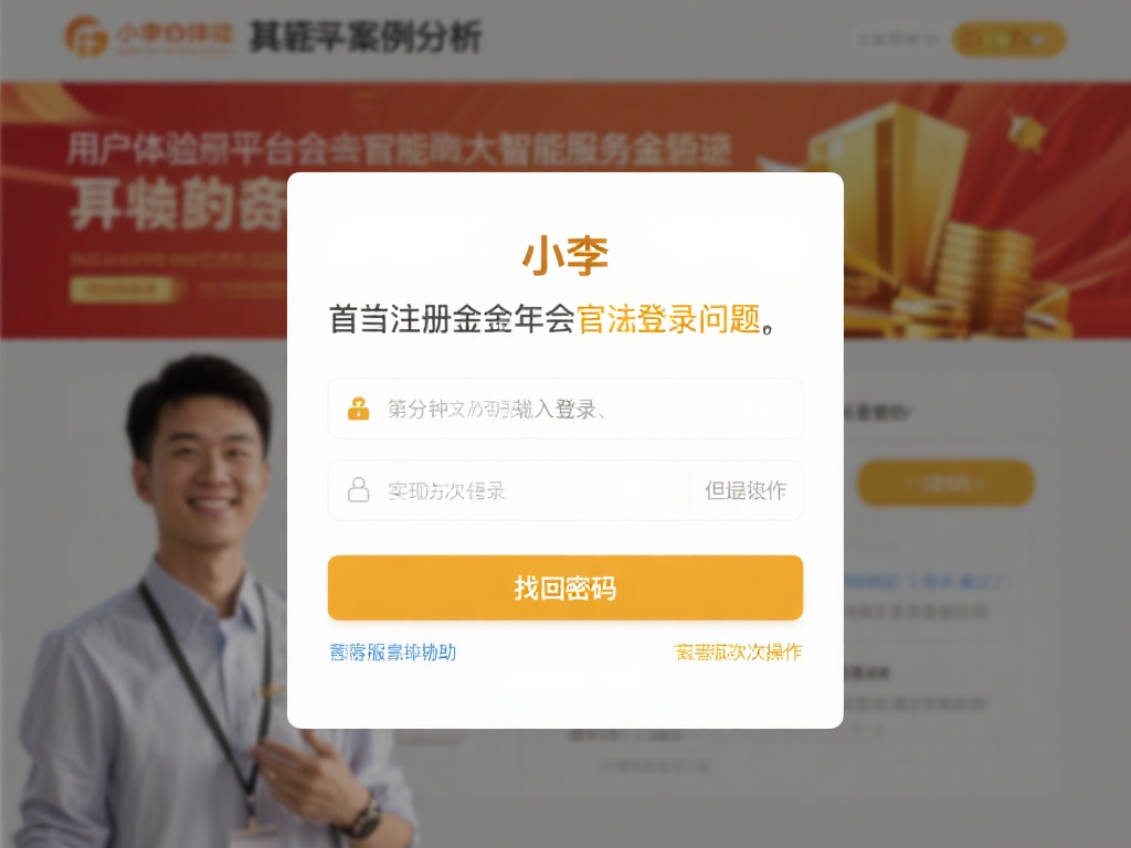 此外，案例分析：小李第一次注册金年会官网时遇到登录