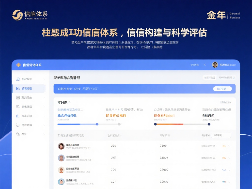 任何成功的信誉体系都离不开信任构建与科学评估。金年