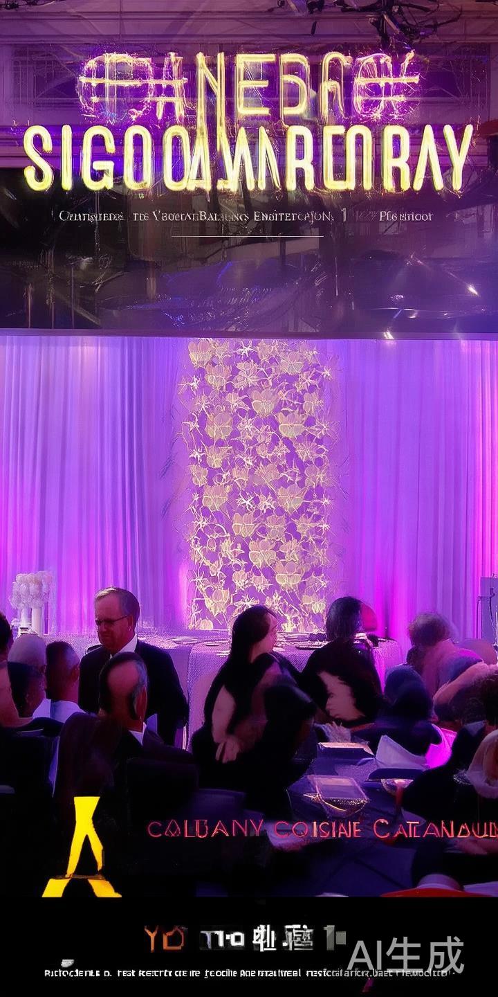 在众多企业年度盛典中，一份具有强烈视觉冲击和独特创